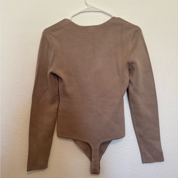 NEW Abercrombie and Fitch Sweetheart Sweater Bodysuit - Picture 2 of 3